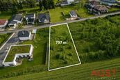 Prodej stavební parcely 797 m2 - Bystřice, cena 4890000 CZK / objekt, nabízí 