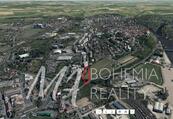 Prodej komerčního pozemku 613 m2., Mělník - ul. Legionářů a Plavební. , cena cena v RK, nabízí