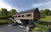 Stavební pozemek 1 391 m2 v Lojovicích s projektem moderního domu, cena 8490000 CZK / objekt, nabízí 