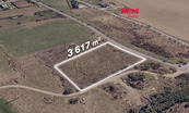 Prodej pozemku k bydlení, 3617 m2, Vysoký Újezd, cena 17829200 CZK / objekt, nabízí 