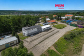 Pronájem zpevněné plochy, 1000 m2, Libušín, ul. Důl Max, cena 15000 CZK / objekt / měsíc, nabízí 