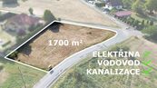 Prodej stavebního pozemku 1700 m2 včetně přípojek na okraji Příbrami-Žežice, cena 4900000 CZK / objekt, nabízí 
