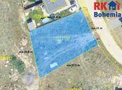 Prodej pozemku pro výstavbu rodinného domu v obci Kounice u Českého Brodu, výměra 803 m2., cena 6490000 CZK / objekt, nabízí 