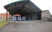 Zpevněné plochy 250 až 900 m2, Přístřešky, Kanceláře, Osov, (Hostomice),Berounsko, cena 25 CZK / m2 / měsíc, nabízí 